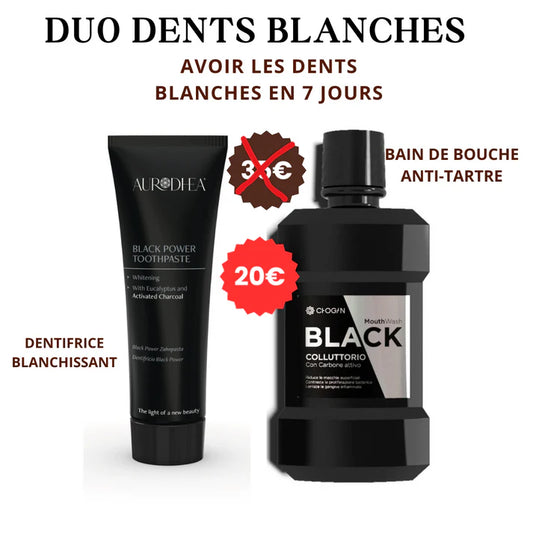 DUO DENTS BLANCHES EN 7 JOURS