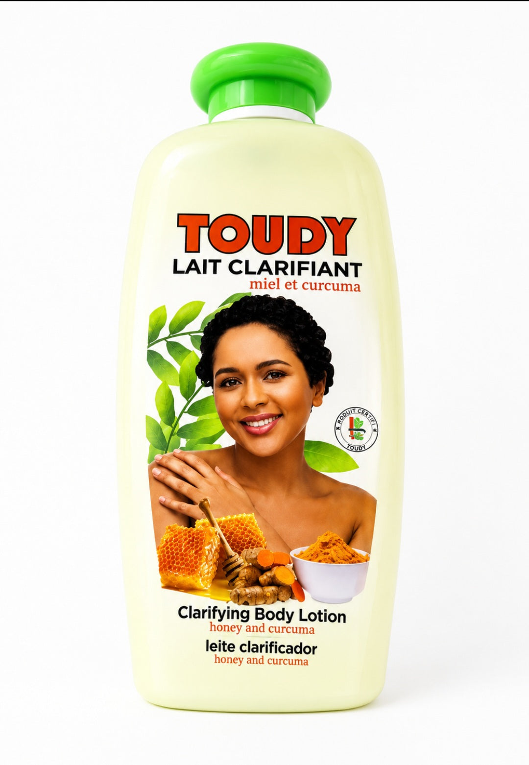 Lait Clarifiant TOUDY au Miel et Curcuma