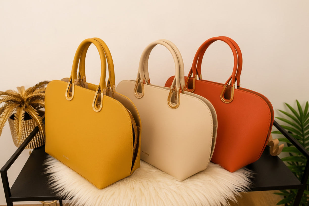 Sac à main ANGELO – Terracotta