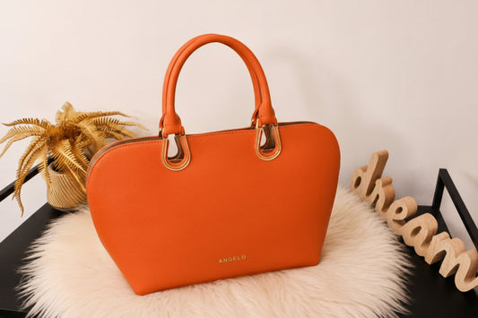 Sac à main ANGELO – Terracotta