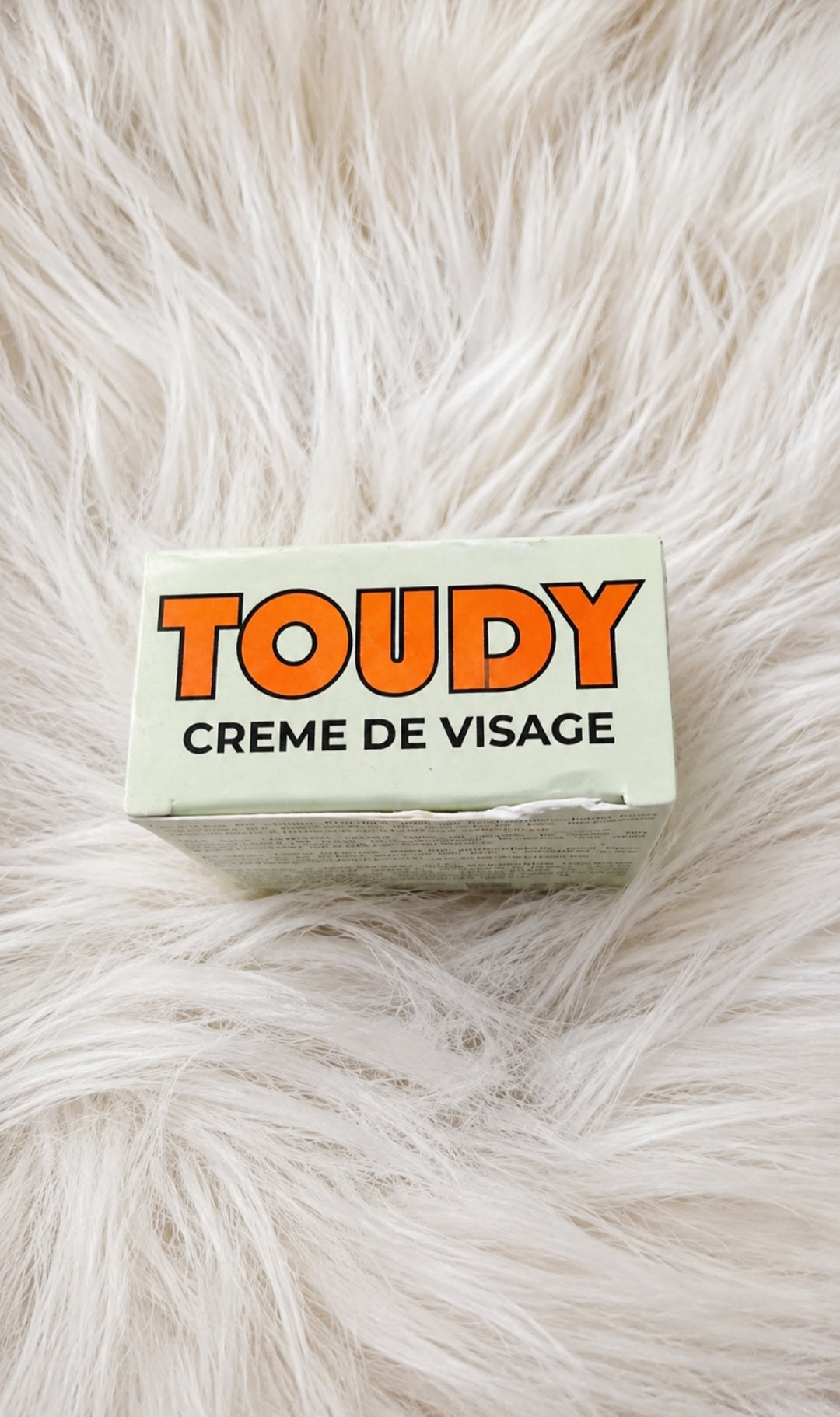 Crème de visage TOUDY au miel et curcuma