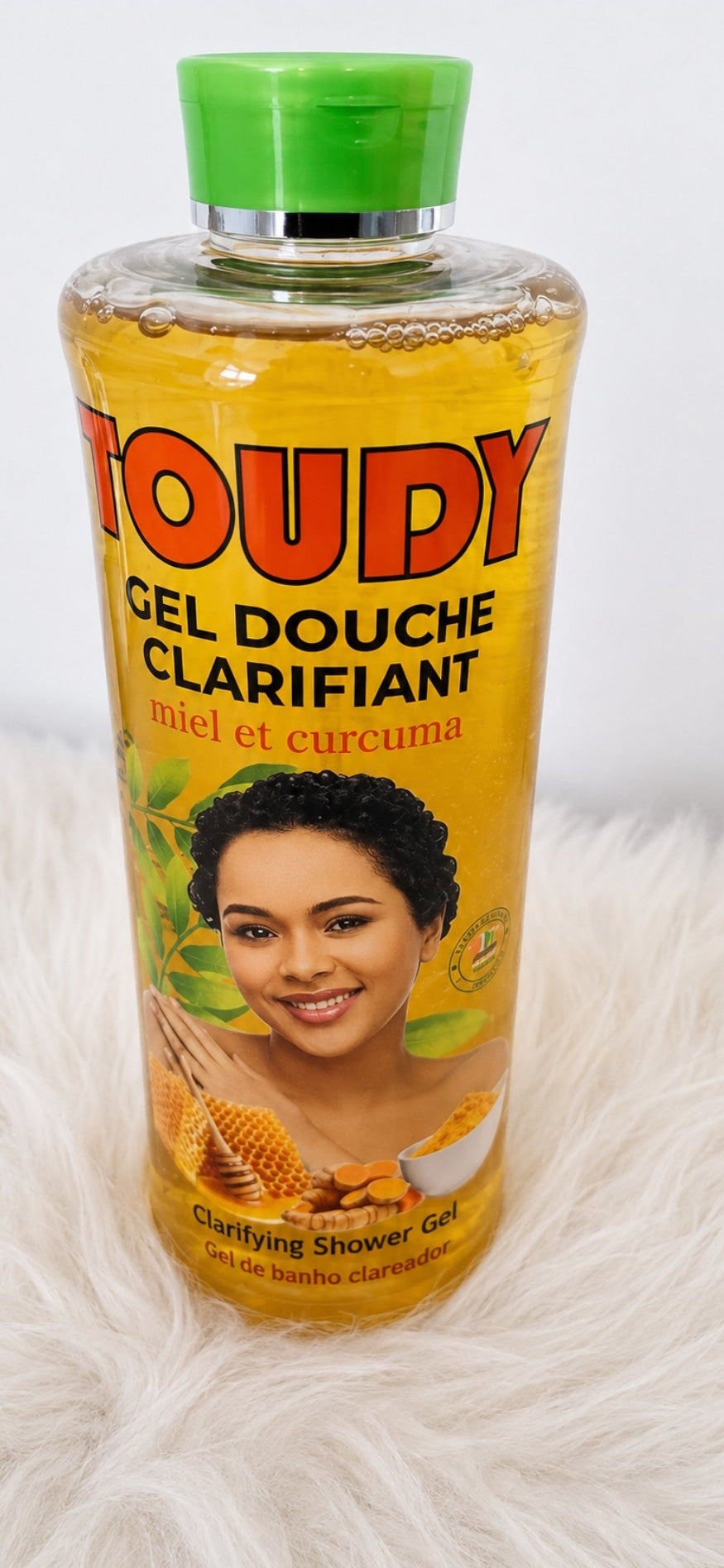 Gel Douche Clarifiant TOUDY - Miel & Curcuma